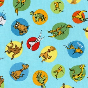 What Pet Should I Get? by Dr. Seuss from Robert Kaufman 100% cotton quilt fabric ADE-16491-267 - By the yard