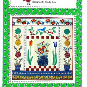 All Nature Sings Quilt Pattern Designed by Sandy Klop for American Jane Patterns - Free shipping U.S.