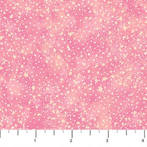 1 yard Artisan Spirit Water Garden Fabric by Ira Kennedy Northcott - 21923 21 Pink - Free shipping U.S.