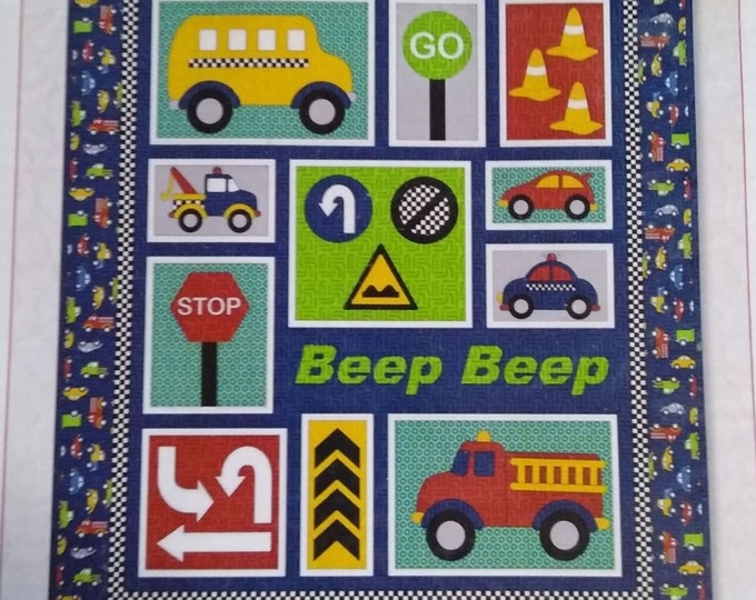 Beep Quilt Pattern by Kids Quilts 44