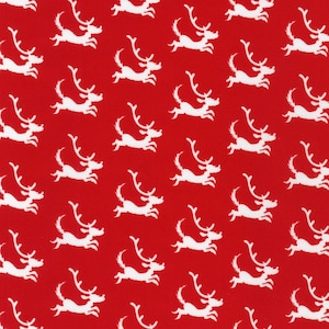 How the Grinch Stola Weihnachten Rote Hunde Dr. Seuss Quilt Stoff 100% Baumwolle ADE-20281-3 - Massenware