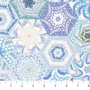 The Road Home Kaleidoscope from Northcott Studios Fabric dp23049-42 - Free shipping U.S.