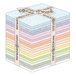 Little Lambies Children Woolies Flannel 22 Fat Quarters Bonnie Sullivan Maywood Studios FQ-MASLILF Free Shipping U.S.