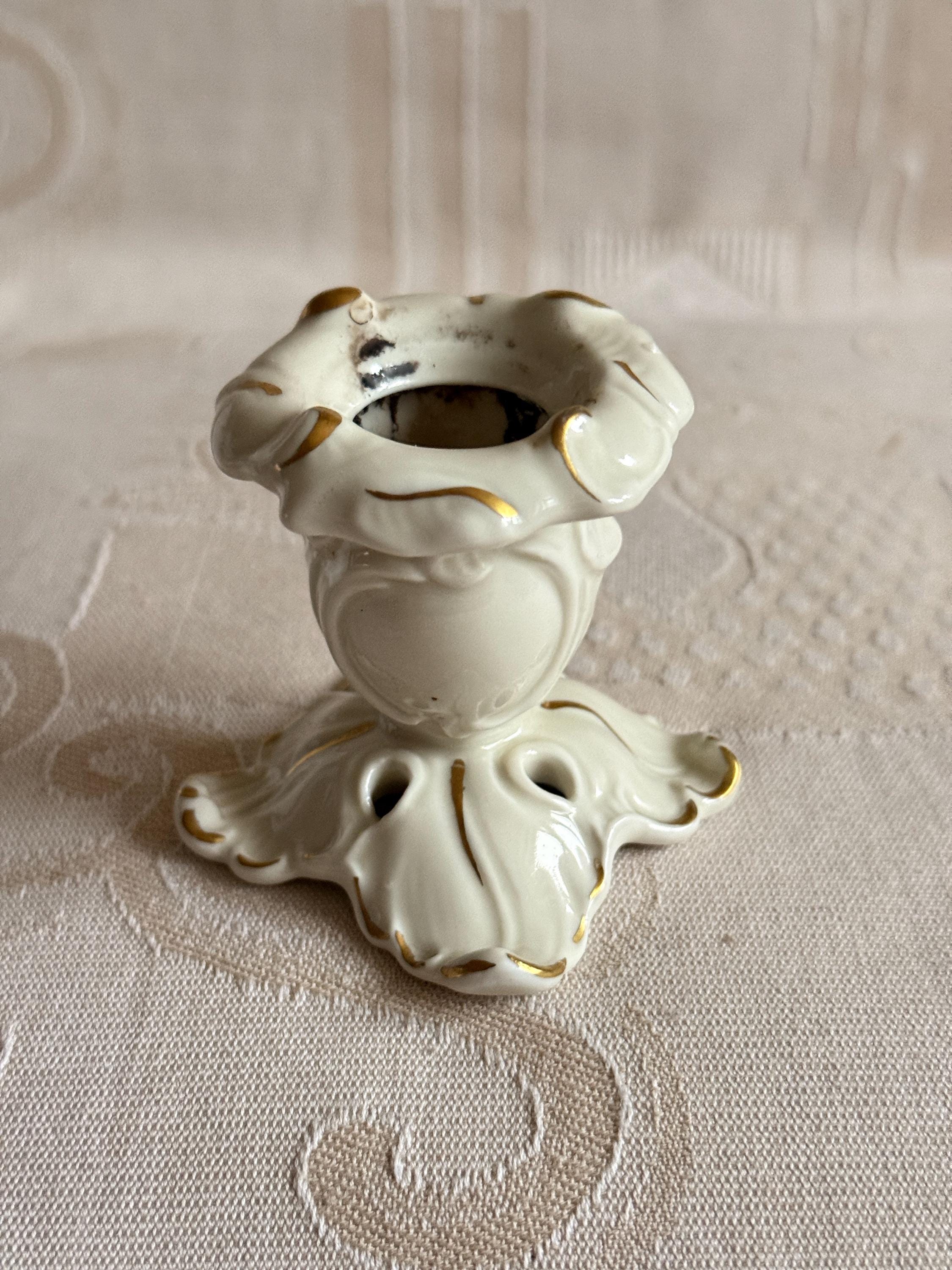 シャイベ　アルスバッハ　磁器　置物　アンティーク Schau bach kunst - Etsy 日本