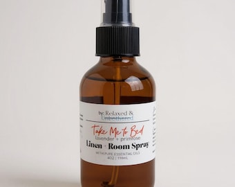 Take me to bed (lavender + rose) Room + Linen Spray