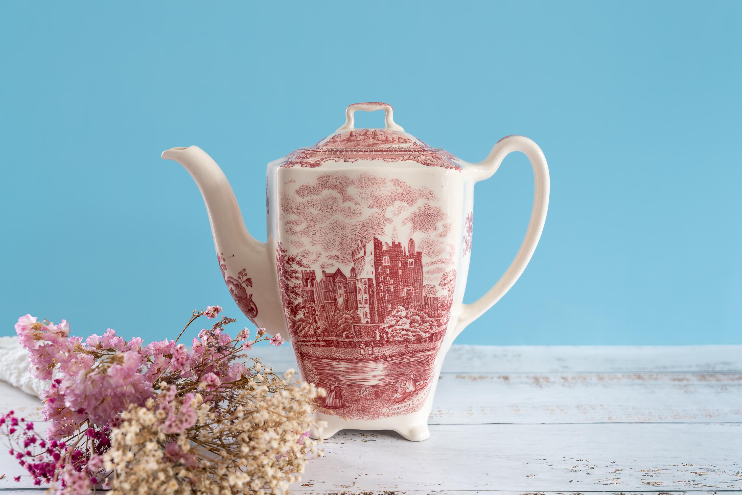 アンティーク雑貨 Johnson Bros Old Britain Castles Tea Pot Old Britain Castles Tea Pot - Etsy
