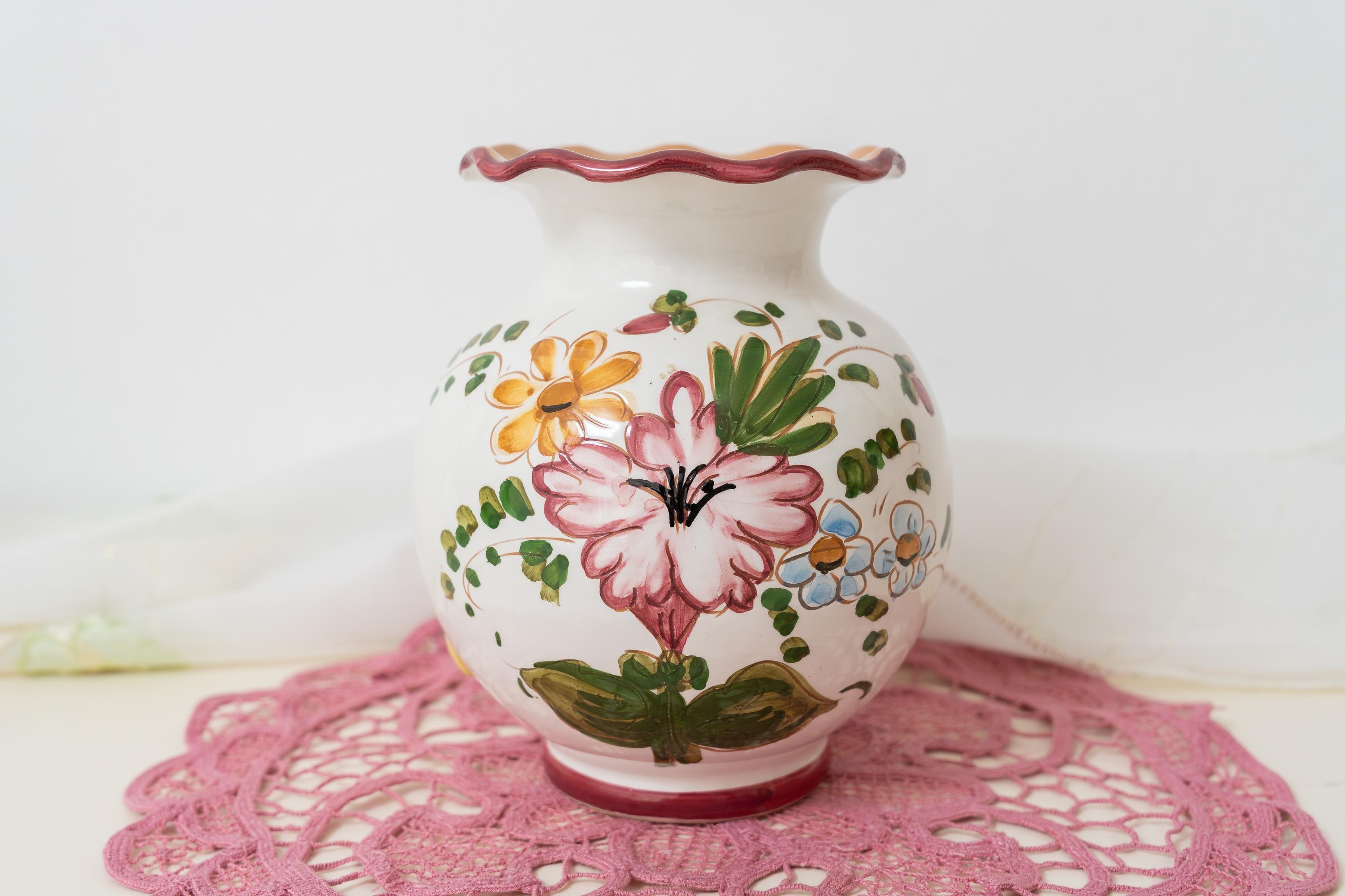 イタリアのヴィンテージ花瓶 - Etsy 日本