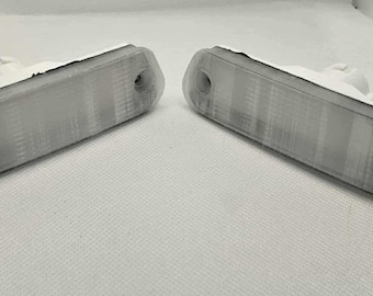 Juego de 2 marcadores de guardabarros dobles transparentes para Silverado/Sierra 1988-98 (OBS)