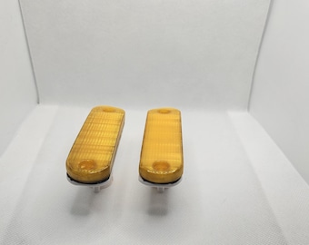 Juego de 2 marcadores de guardabarros dobles en ámbar para Silverado/Sierra 1988-98 (OBS)