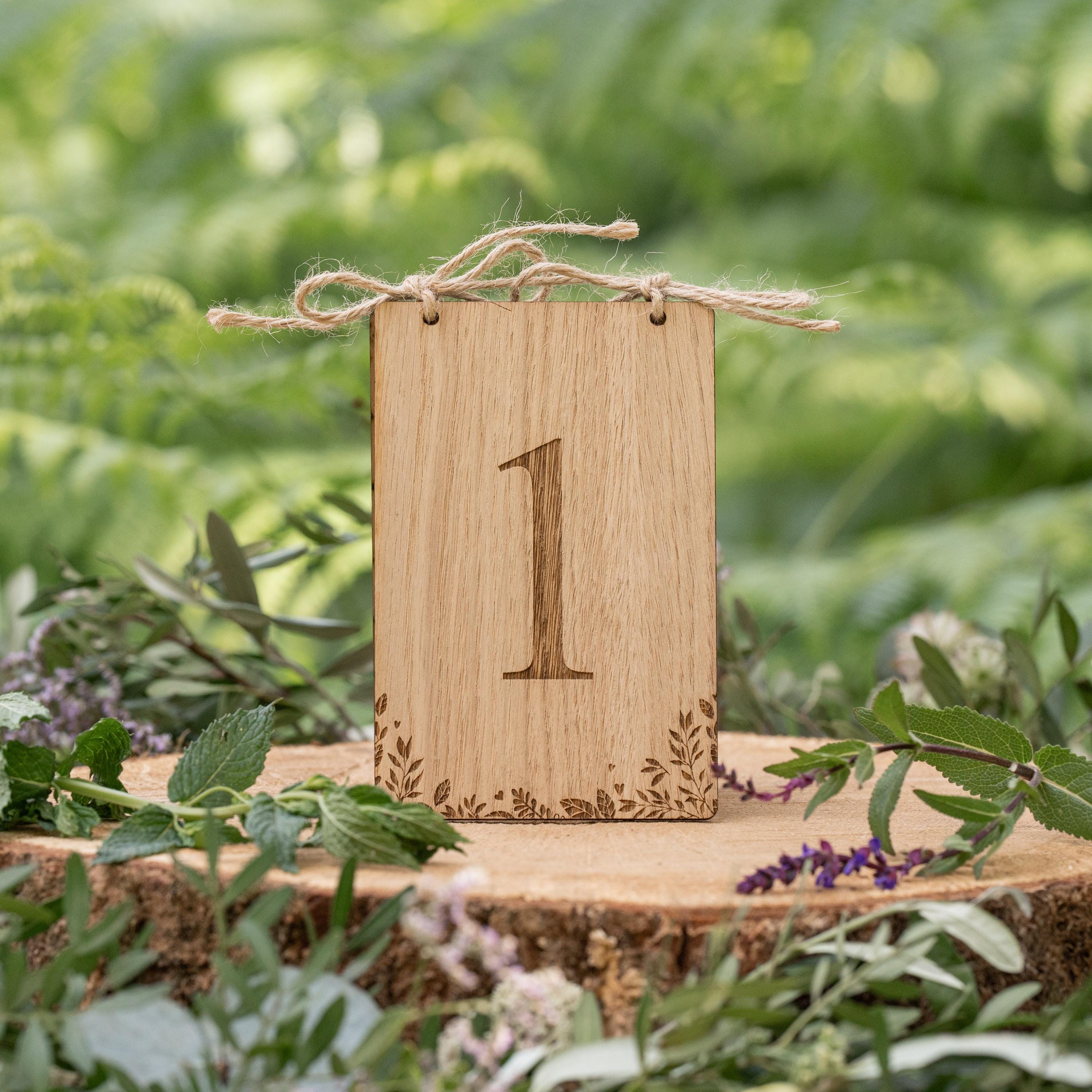 Table Namesa Wooden Table Names, Wedding Table Name, Table Name, Table Name Wedding ...