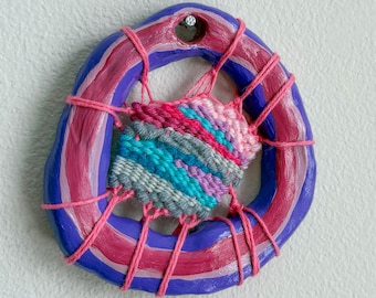 Bicon - Tapiz de pared tejido original hecho a mano