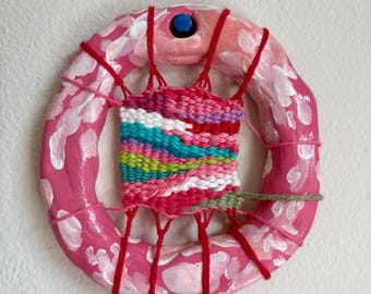 Romantique - Tapiz de pared tejido original hecho a mano