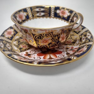 Royal Crown Derby Imari Teacup and Saucer