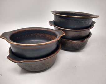 Arabia Finland "Ruska" lugged cereal bowls