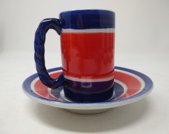 6 Mancioli demitasse cups