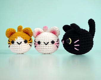 Cat Amigurumi Crochet Kit for Beginners: DIY Video Tutorial