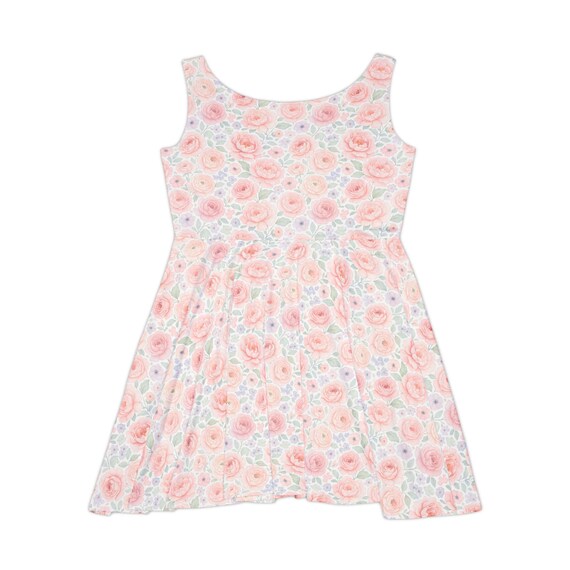 watercolor pastel dress Pastel Watercolor Midi Dress  Byron & Barclay