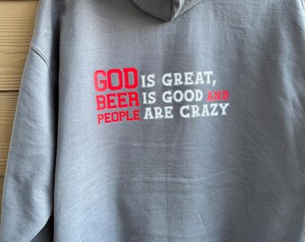 Saco Con Capucha De Dios, Saco Inspirador, regalos católicos.