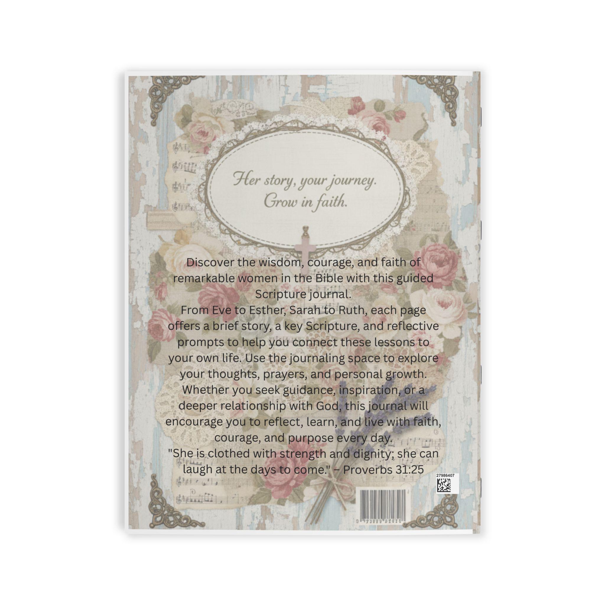 Women of the Bible | Guided Scripture Journal, Floral Vintage Cover - Etsy