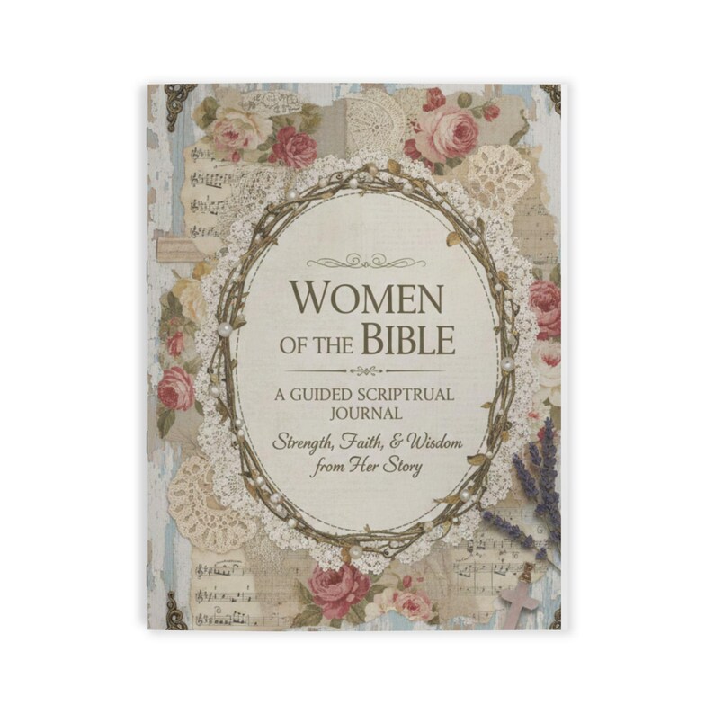 Women of the Bible | Guided Scripture Journal, Floral Vintage Cover - Etsy