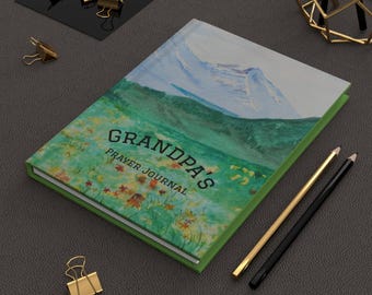 Floral Mountain View Journal | Matte Hardcover, Lined Pages