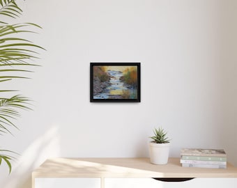 Matte Canvas, Framed (Multi-color)