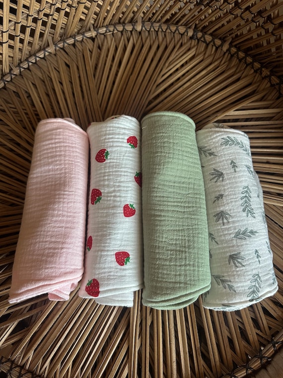 Handmade Baby Burp Cloths
