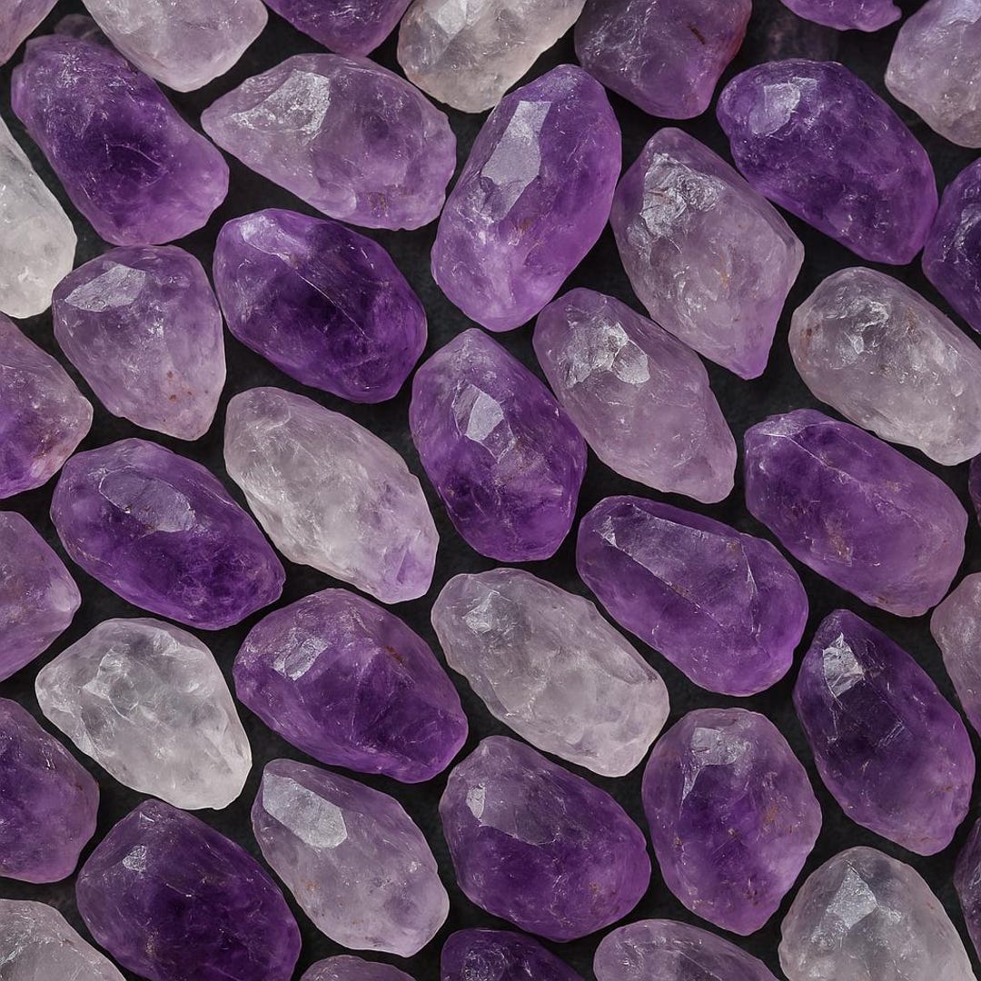 Mini Rough Amethyst Points – Bulk Lot of 12 (0.75