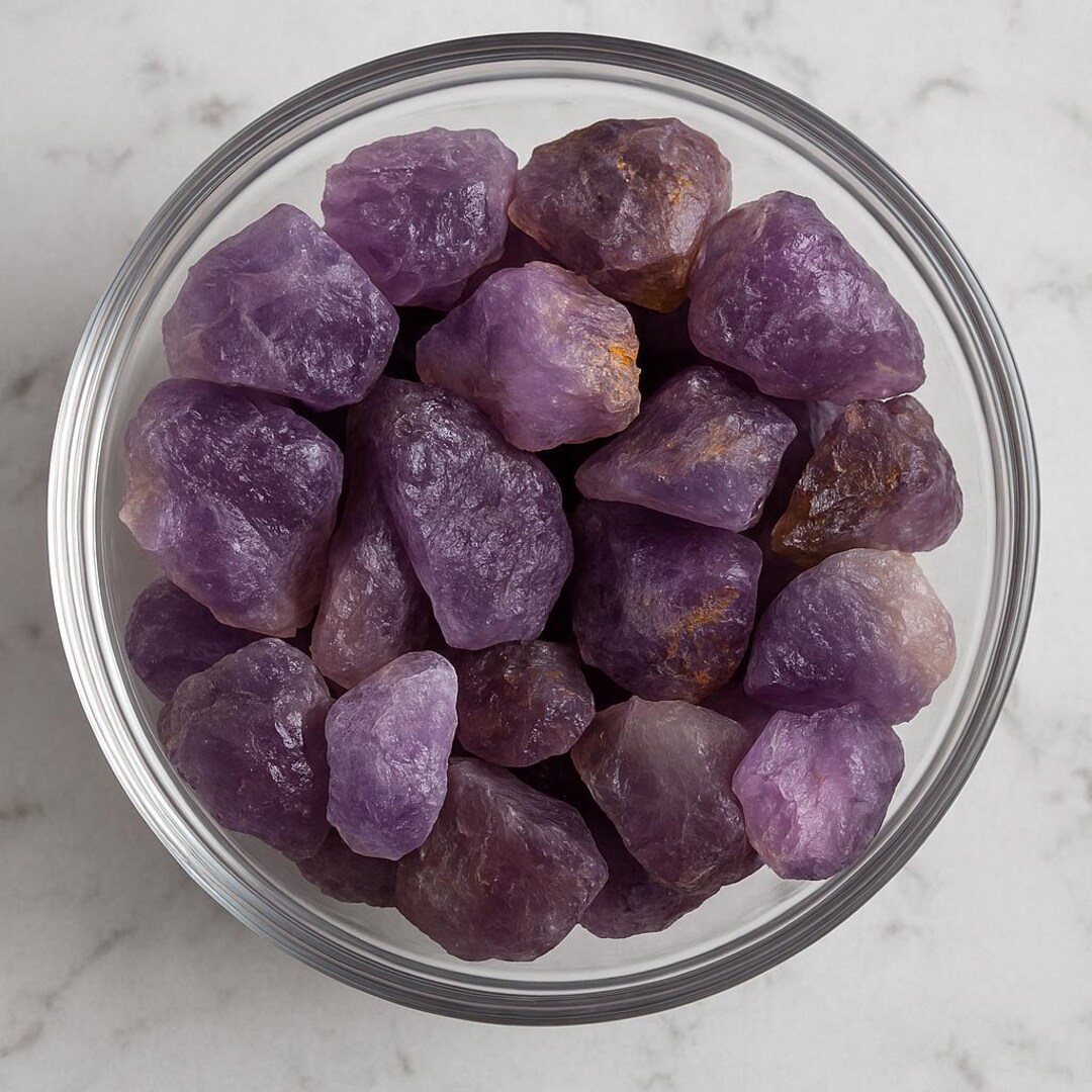 Amethyst Rough Crystals – 1/2 Lb (8 Oz) Bulk Lot in Box Natural Brazil ...