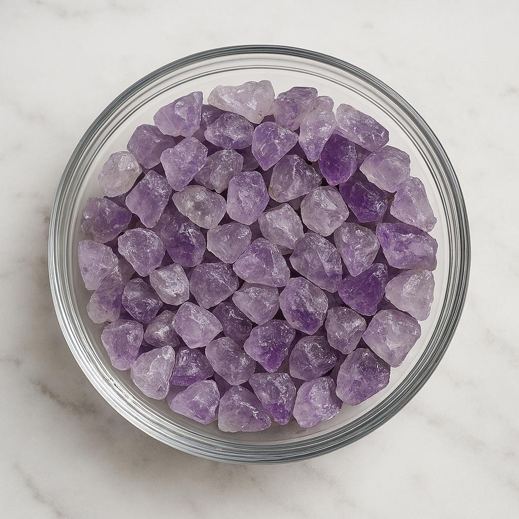 Mini Rough Amethyst Points – Bulk Lot of 12 (0.75