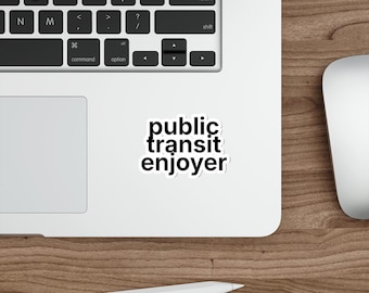 Naklejka dla miłośnika transportu publicznego | Naklejka na laptopa Urbanist