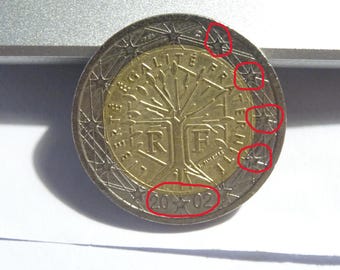 2002年ドイツ2ユーロ硬貨「A」ミント：希少なヴィンテージコレクターズ