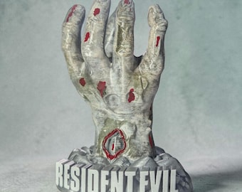 RE Re4 Re2 Remake Zombie Hand Controller Holder Stand