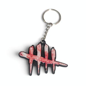 DBD Keychain Keyring | Horror Game Charm | Survivor Killer Fan Gift