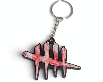 DBD Keychain Keyring | Horror Game Charm | Survivor Killer Fan Gift
