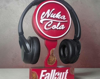 Nuka Cola Vault Tec Headphone Headset Stand Holder