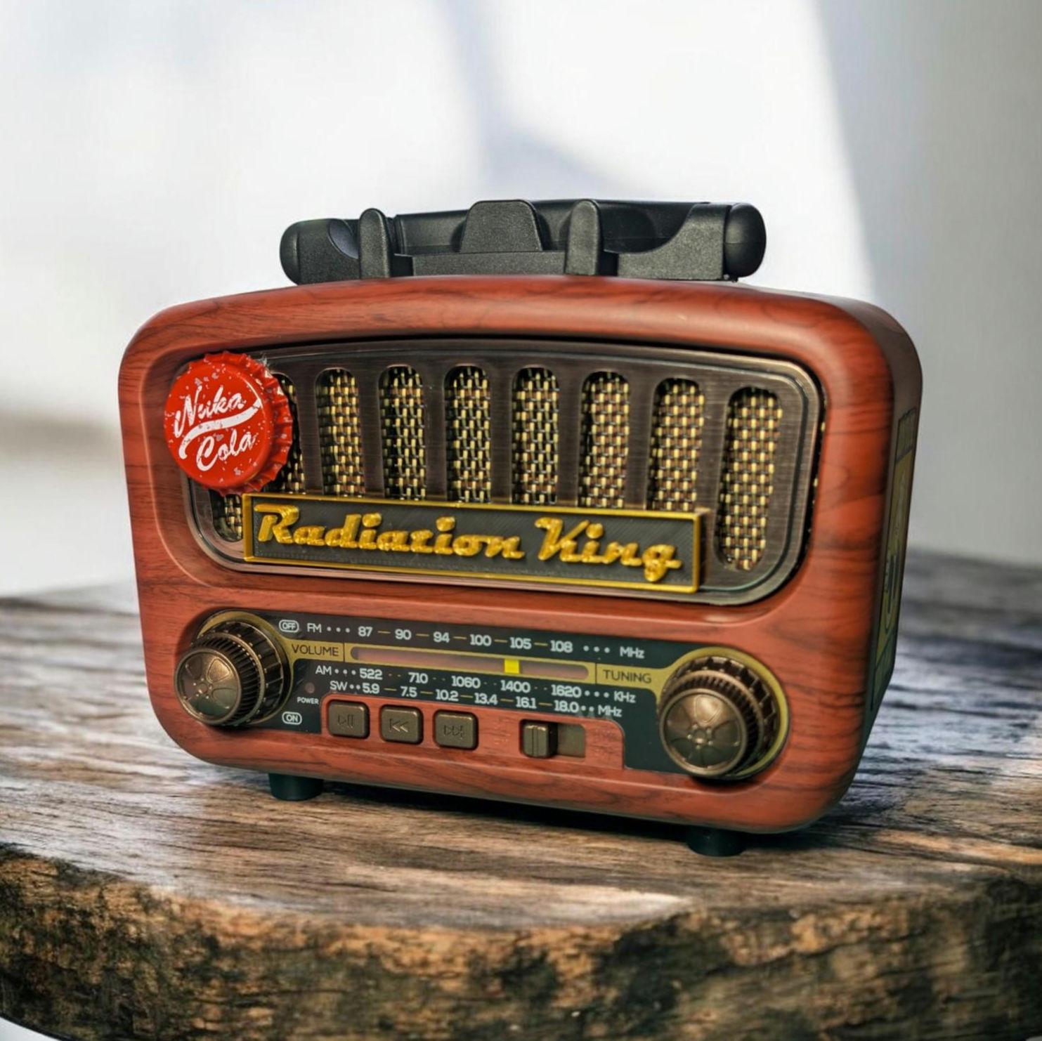 絶版Falloutレトロラジオ/Bluetoothスピーカーフォールアウト Fallout Bluetooth Radio - Etsy