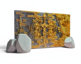 TOTK Inspired Switch Dock Station | BOTW Console Stand | Fantasy Gaming Setup