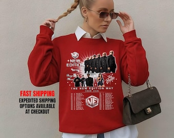 New Edition Way 2026 World Tour Sweatshirt, Boys II Men And Toni Braxton Shirt