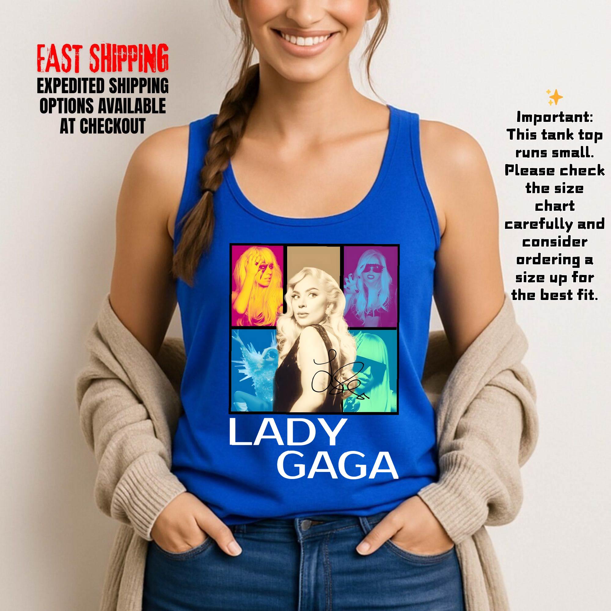Lady Gaga Vintage Tank - Etsy