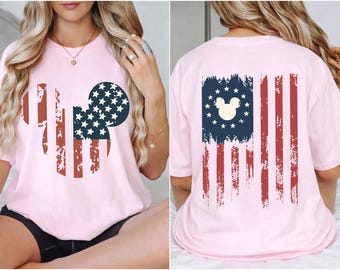 Mickey America-vlag PNG, shirt Disneyland 2026, shirt Disney World Trip, shirt Disney 250 viert Amerika, shirt VS 250e verjaardag