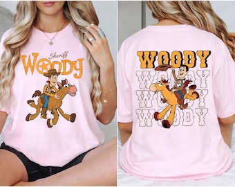 Sheriff Woody de Toy Story PNG, Camisa vaquera del oeste de Pixar (Descarga digital)