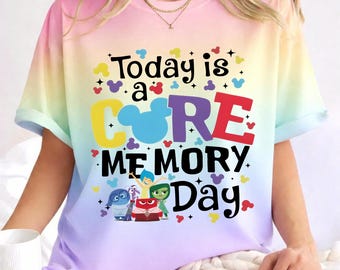 Inside Out Core Memory Day PNG, Pixar Magical Vacation Family Trip Top (Descarga digital)