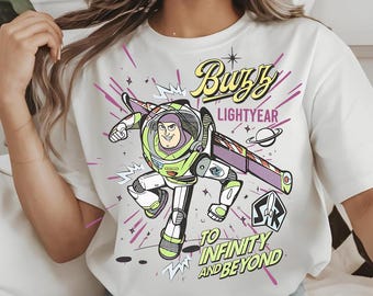 Buzz Lightyear To Infinity And Beyond PNG, Toy Story Space Ranger (Digital Download)
