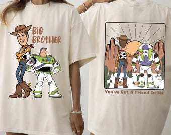 Toy Story Hermano Mayor Woody Buzz PNG (Descarga digital)