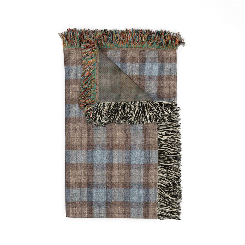 Outlander Inspired Fictional Clan Fraser Broch Tuarach Woven Blanket ...