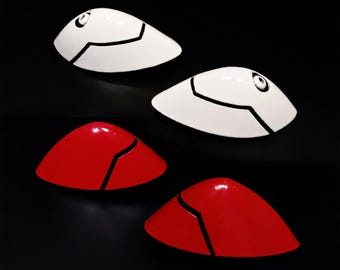 Asuka Langley & Rei Ayanami Hair Clip Interface Headset | Evangelion Cosplay Prop Accessory