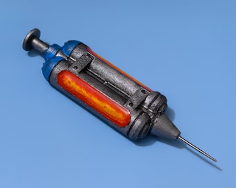 Réplica de Daddy-O de Fallout / Accesorio de cosplay de Daddy-O Chem / Coleccionable impreso en 3D y pintado a mano