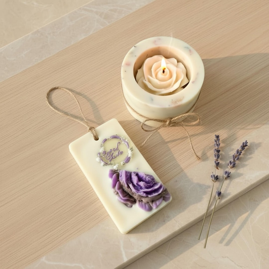 Handmade Soy Wax Scented Candle & Sachet Set – Peony Decor Home ...
