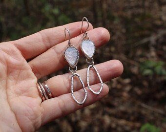 Maude // Mica Earrings //  Sterling Silver // Hand Crafted // Artisan // Eco Friendly // Victorian Spring